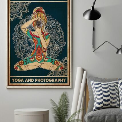 Yoga Life Peace Just A Girl Who Loves Yoga And Photography - Vertical Poster - Owl Ohh - Owl Ohh
