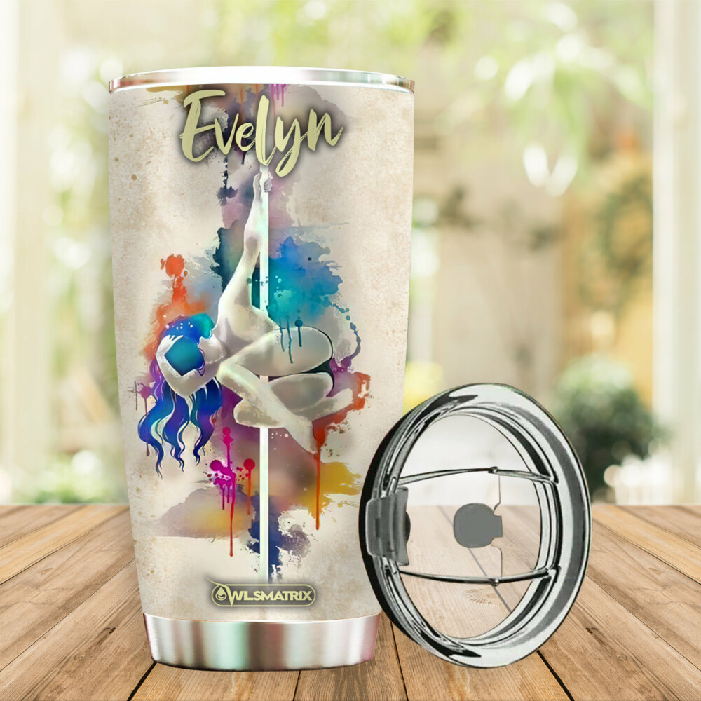Pole Dance In My Heart In Night Personalized - Tumbler - Owl Ohh - Owl Ohh