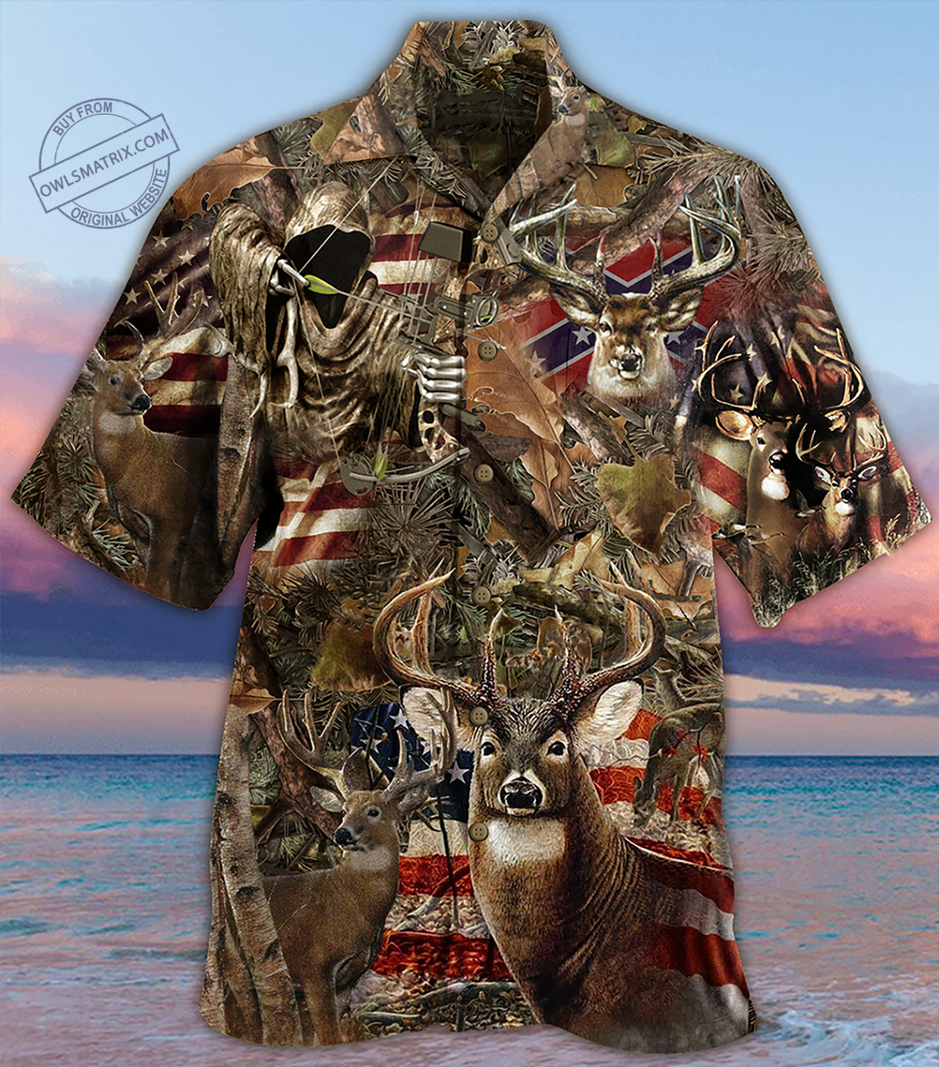 Hunting And Deer Limited - Hawaiian Shirt - HAWS01NGA300322