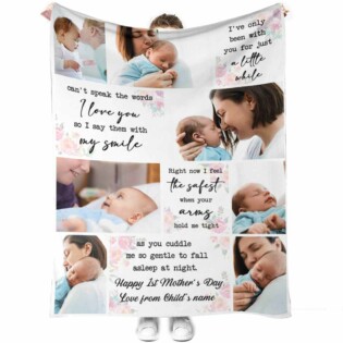 Family I've Only Been With You For A Little While Custom Photo Personalized - Flannel Blanket - Owl Ohh - Owl Ohh