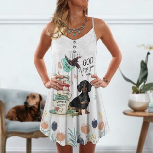Dog Is My Love Dachshund - Summer Dress - Owl Ohh - Owl Ohh