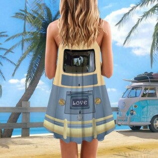 Hippie Cool Van Retro Style - Summer Dress - Owl Ohh - Owl Ohh