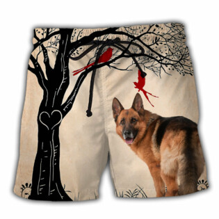 German Shepherd My Cool Dog Various Style - Beach Short - Owl Ohh - Owl Ohh