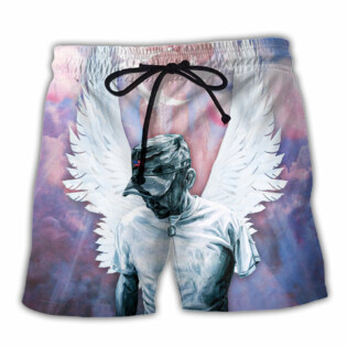 Amputee God Bless You Always - Beach Short - Owl Ohh - Owl Ohh
