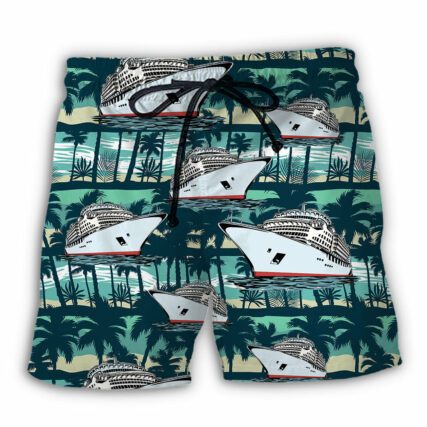 Cruising Tropical Hawaii Life - Beach Short - Owl Ohh - Owl Ohh
