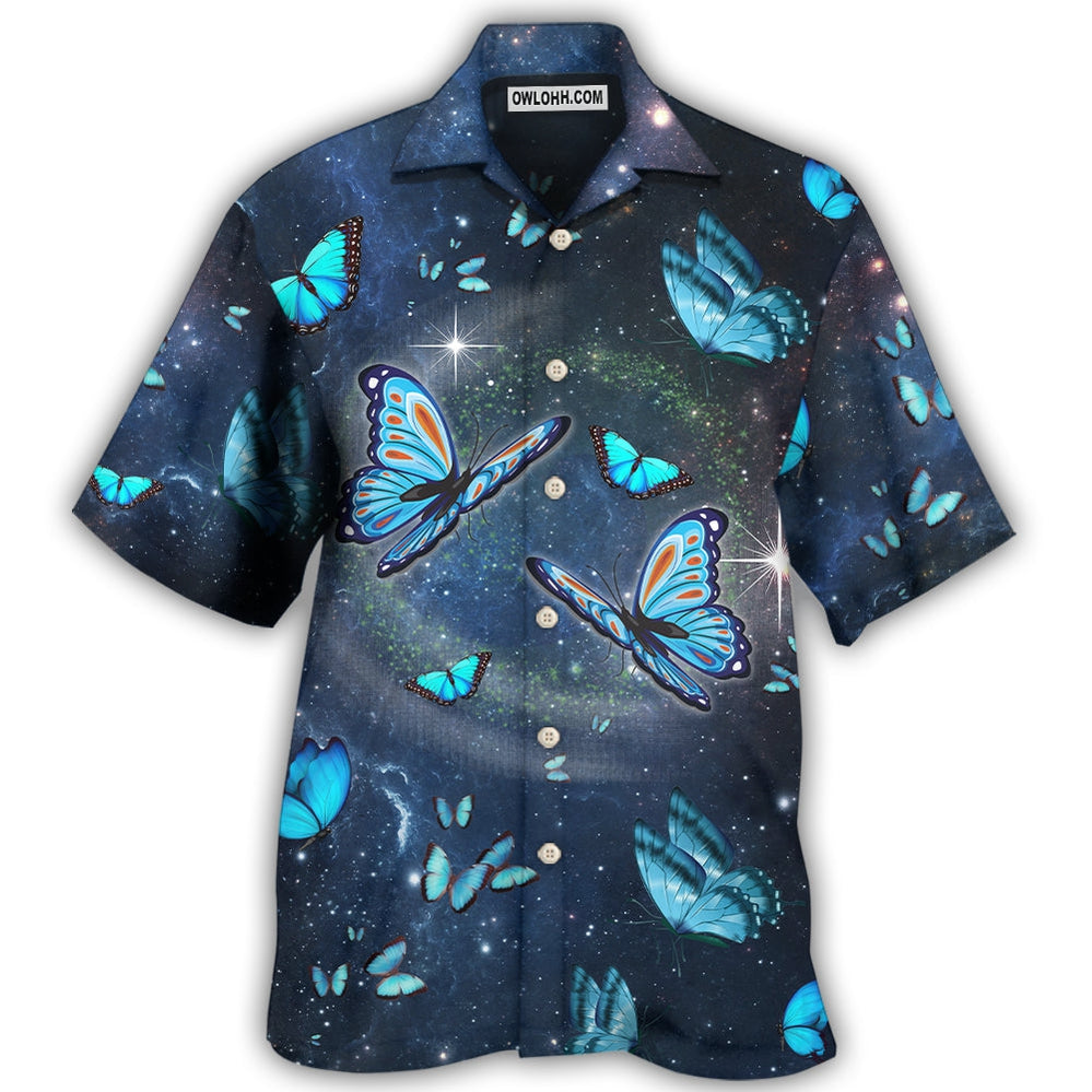Butterfly I Believe There Are Angels - Hawaiian Shirt - Owl Ohh - Owl Ohh