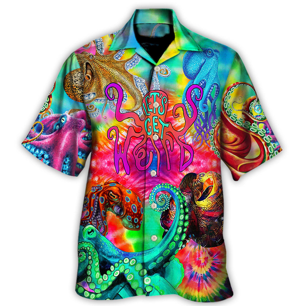 Hippie Let's Get Octopus - Hawaiian Shirt - Owl Ohh-Owl Ohh