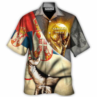 World Cup Qatar 2022 Serbia Will Be The Champion - Hawaiian Shirt - Owl Ohh - Owl Ohh