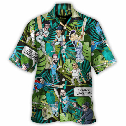 Cricket Sport Funny Play Tropical Vibe - Hawaiian Shirt - Owl Ohh for men and women, kids - Owl Ohh
