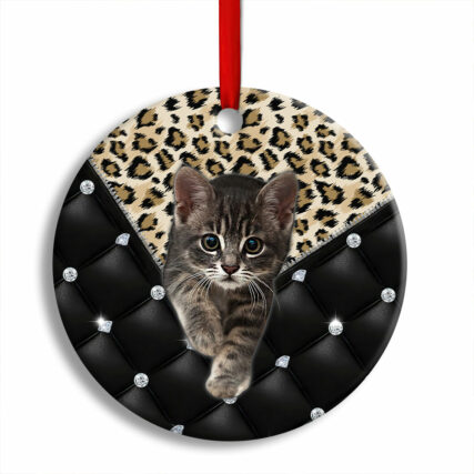Cat Lover So Amazing Black Style - Circle Ornament - Owl Ohh - Owl Ohh