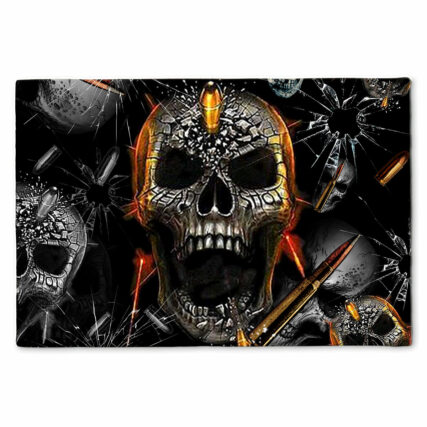 Skull Oh My Skull Cool - Doormat - Owl Ohh - Owl Ohh