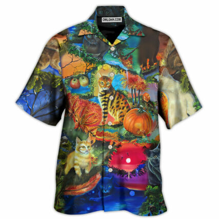 Cat Secret Another World - Hawaiian Shirt - Owl Ohh - Owl Ohh