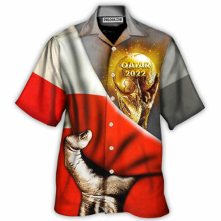 World Cup Qatar 2022 Poland Will Be The Champion - Hawaiian Shirt - Owl Ohh - Owl Ohh