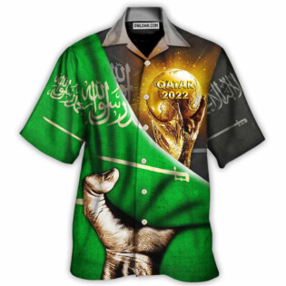 World Cup Qatar 2022 Saudi Arabia Will Be The Champion - Hawaiian Shirt - Owl Ohh - Owl Ohh