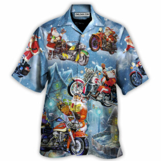 Christmas Santa Driving Happy Holidays - Hawaiian Shirt - Owl Ohh - Owl Ohh