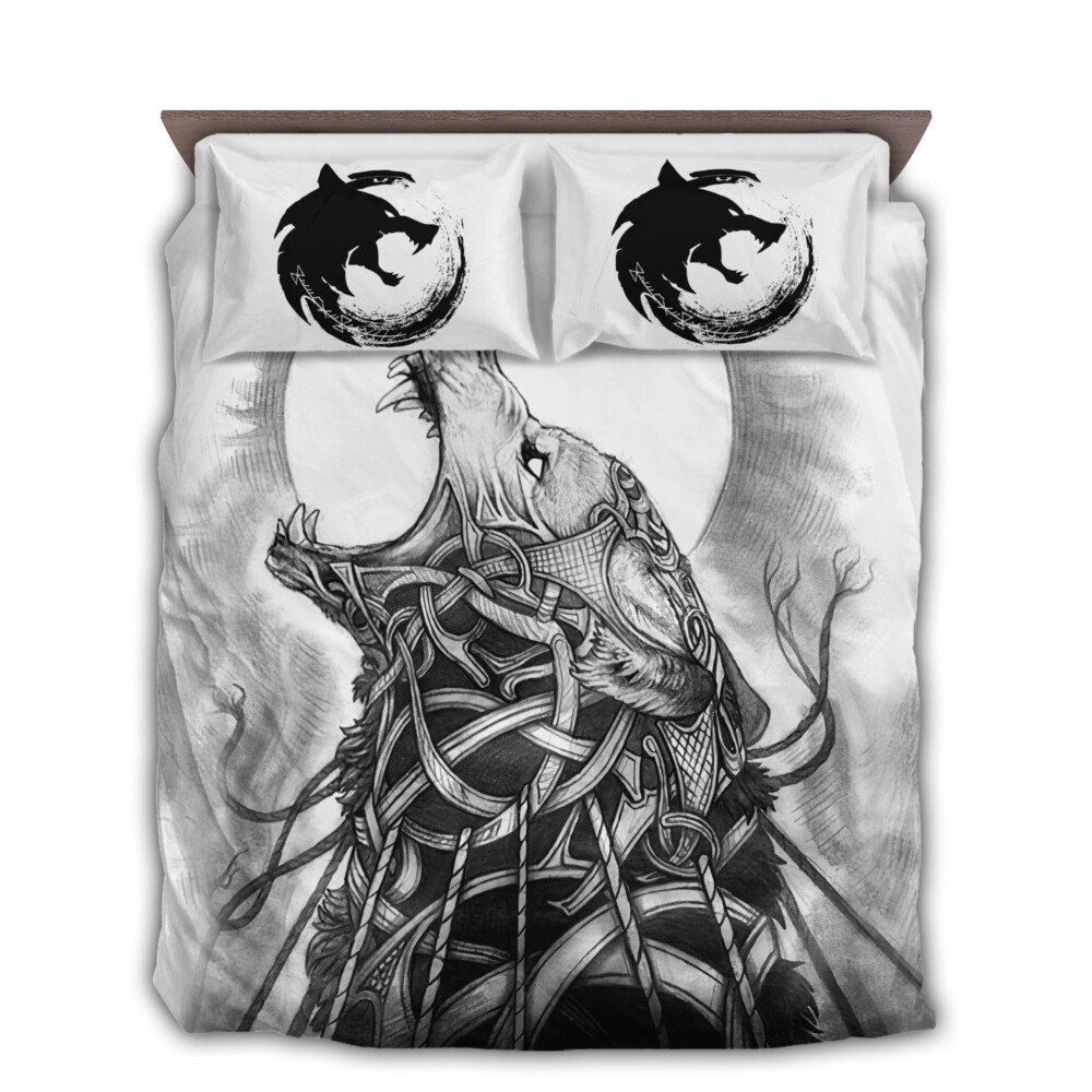 Viking Warrior White Amazing Style - Bedding Cover - Owl Ohh - Owl Ohh