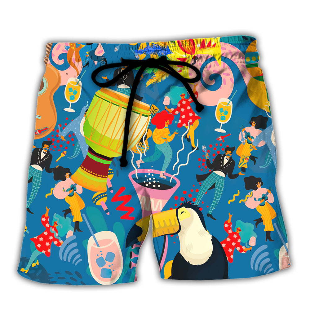 Carnival Holiday Life Is A Carnival - Beach Short - Owl Ohh - Owl Ohh