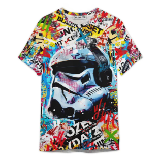 Star Wars Stormtrooper Colorful Gift For Fans Unisex 3D T-shirt - Owl Ohh-Owl Ohh