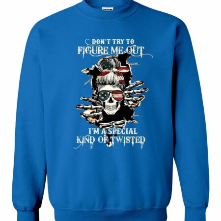 DON'T TRY TO FIGURE ME OUT COTTON SHIRT - TLTW2811221