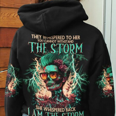 I AM THE STORM SKULL GIRL ALL OVER PRINT - TLNO0604232