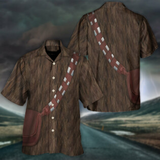 SW Chewbacca Cosplay - Hawaiian Shirt - Owl Ohh-Owl Ohh