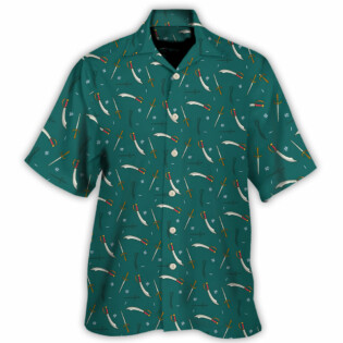 DnD Masters Of Swords Pattern - Hawaiian Shirt - Owl Ohh-Owl Ohh