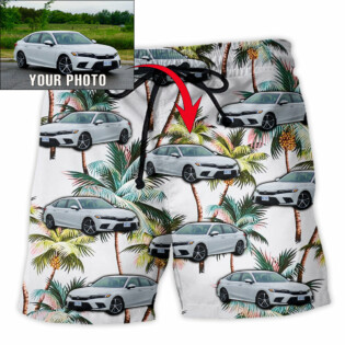 Car Various Style Custom Photo - Beach Short - Owl Ohh - Owl Ohh