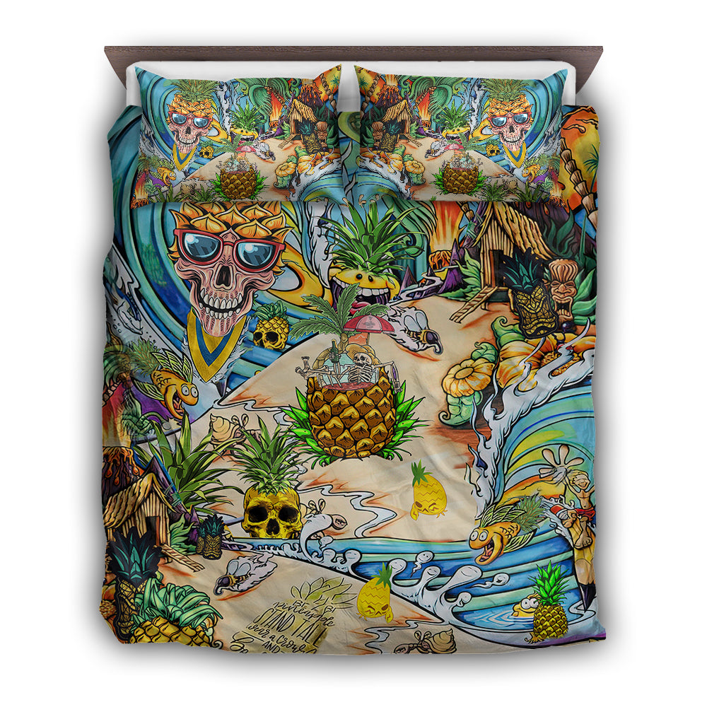 Skull Pineapple Fruit Amazing - Bedding Cover - Owl Ohh - Owl Ohh