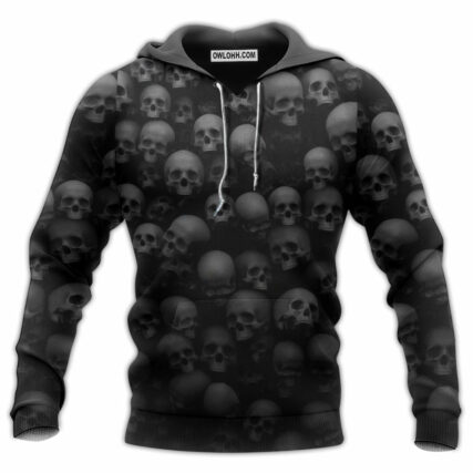 Skull Let Them Go To Hell - Hoodie - Owl Ohh - Owl Ohh