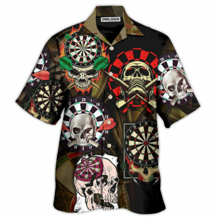 Dart Skull Killer Dart - Hawaiian Shirt - Owl Ohh - Owl Ohh
