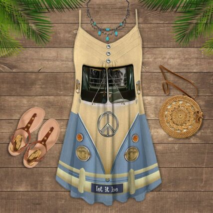 Hippie Cool Van Retro Style - Summer Dress - Owl Ohh - Owl Ohh