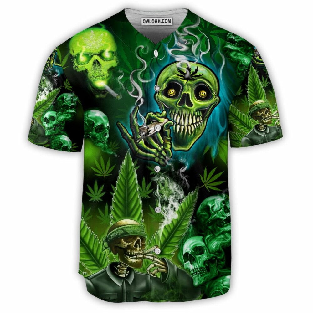 Skull So High Amazing Style - Baseball Jersey - Owl Ohh - Owl Ohh