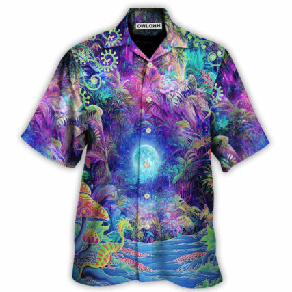 Hippie Nature Is My Home - Hawaiian Shirt - Owl Ohh for men and women, kids - Owl Ohh