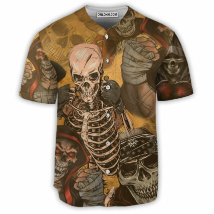 Skull Amazing Boxer - Baseball Jersey - Owl Ohh - Owl Ohh