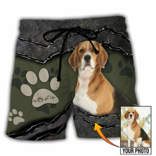 Dog My Sweet Dog Custom Photo - Beach Short - Owl Ohh - Owl Ohh