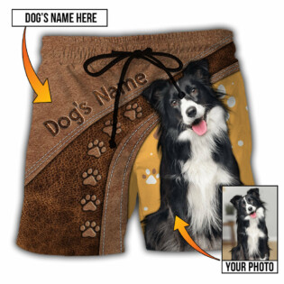 Dog My Lovely Dog Custom Photo Personalized - Beach Short - Owl Ohh - Owl Ohh