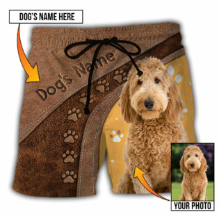 Dog Paw Various Style Custom Photo Personalized - Beach Short - Owl Ohh - Owl Ohh