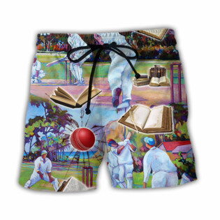 Cricket And Book Lover - Beach Short - Owl Ohh - Owl Ohh