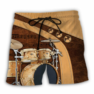 Drum An Old Drummer And A Lovely Lady Stick - Beach Short - Owl Ohh - Owl Ohh