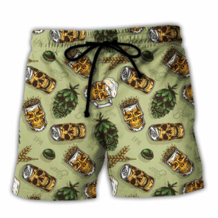 Beer Favorite Bassic Background - Beach Short - Owl Ohh - Owl Ohh