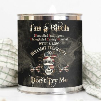 I'M A B DON'T TRY ME CANDLE PAINT CAN - YHHG1412226