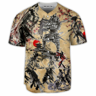 Samurai The Way Of The Samurai Is Found In Death - Baseball Jersey - Owl Ohh