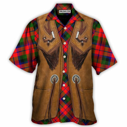 Christmas Santa Vintage Fringe Leather Suede Vest - Hawaiian Shirt - Owl Ohh - Owl Ohh