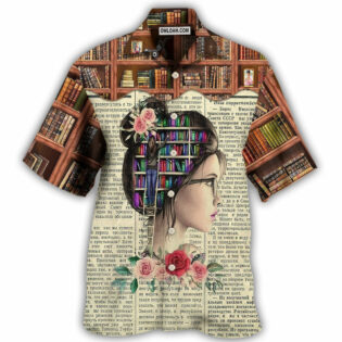 Book Lover And Into The Book Store I Go - Hawaiian Shirt - Owl Ohh - Owl Ohh