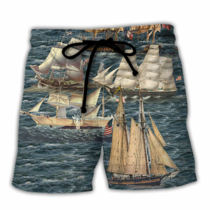 Sail Into The Ships Festival - Beach Short - Owl Ohh - Owl Ohh