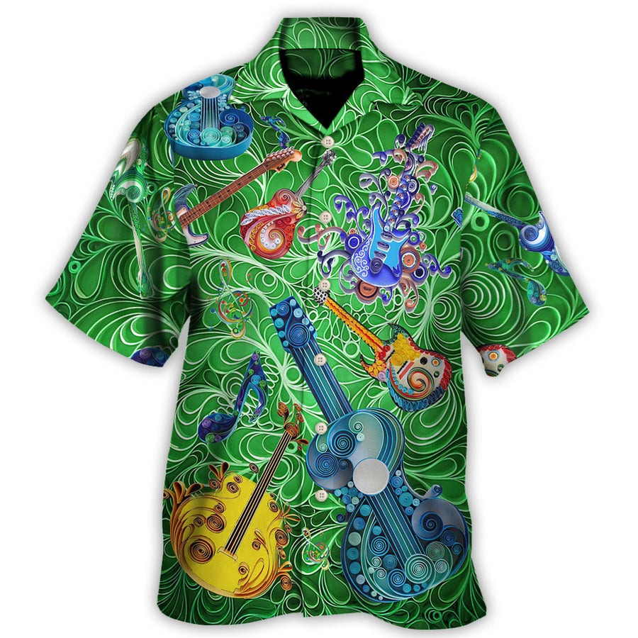 Music Melody Of Time Guitar It Is Magic - Hawaiian Shirt - Owl Ohh-Owl Ohh