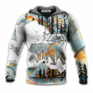 Camping And Into The Forest I Go To Lose My Mind - Hoodie - Owl Ohh - Owl Ohh