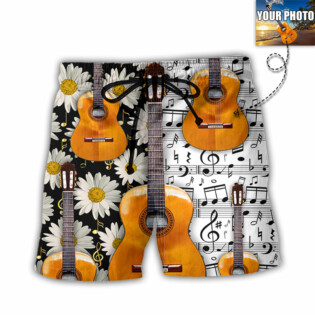 Guitar Various Style Custom Photo - Beach Short - Owl Ohh - Owl Ohh