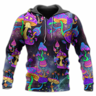 Hippie Mushroom Hippie Life Lover - Hoodie - Owl Ohh - Owl Ohh