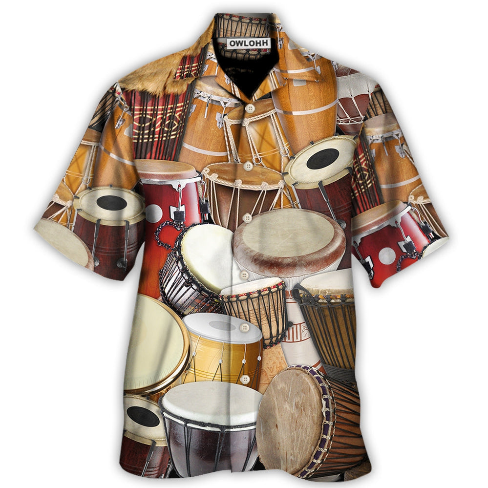 Drum It's Not A Hobby It's A Lifestyle - Hawaiian Shirt - Owl Ohh - Owl Ohh